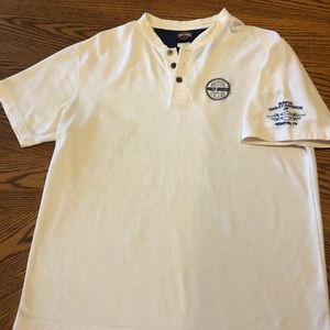 Harley Davidson dress shirt, no collar